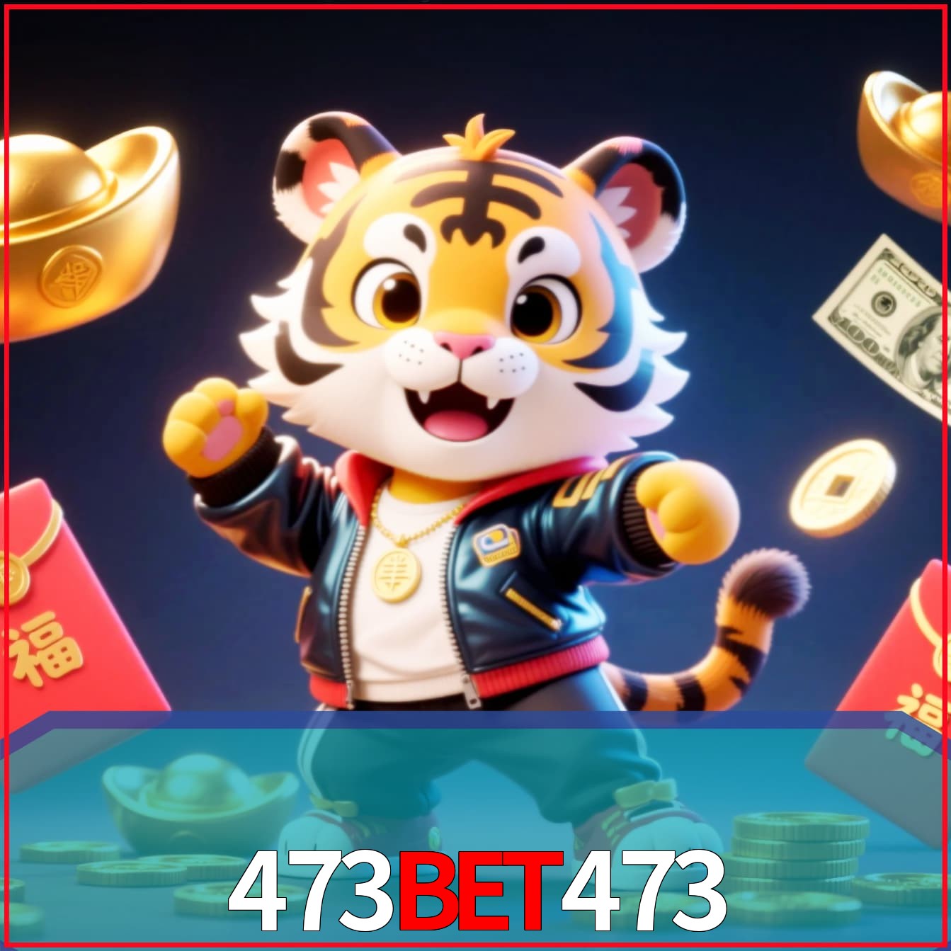 Slot machine 3D icon with number 7 and 1